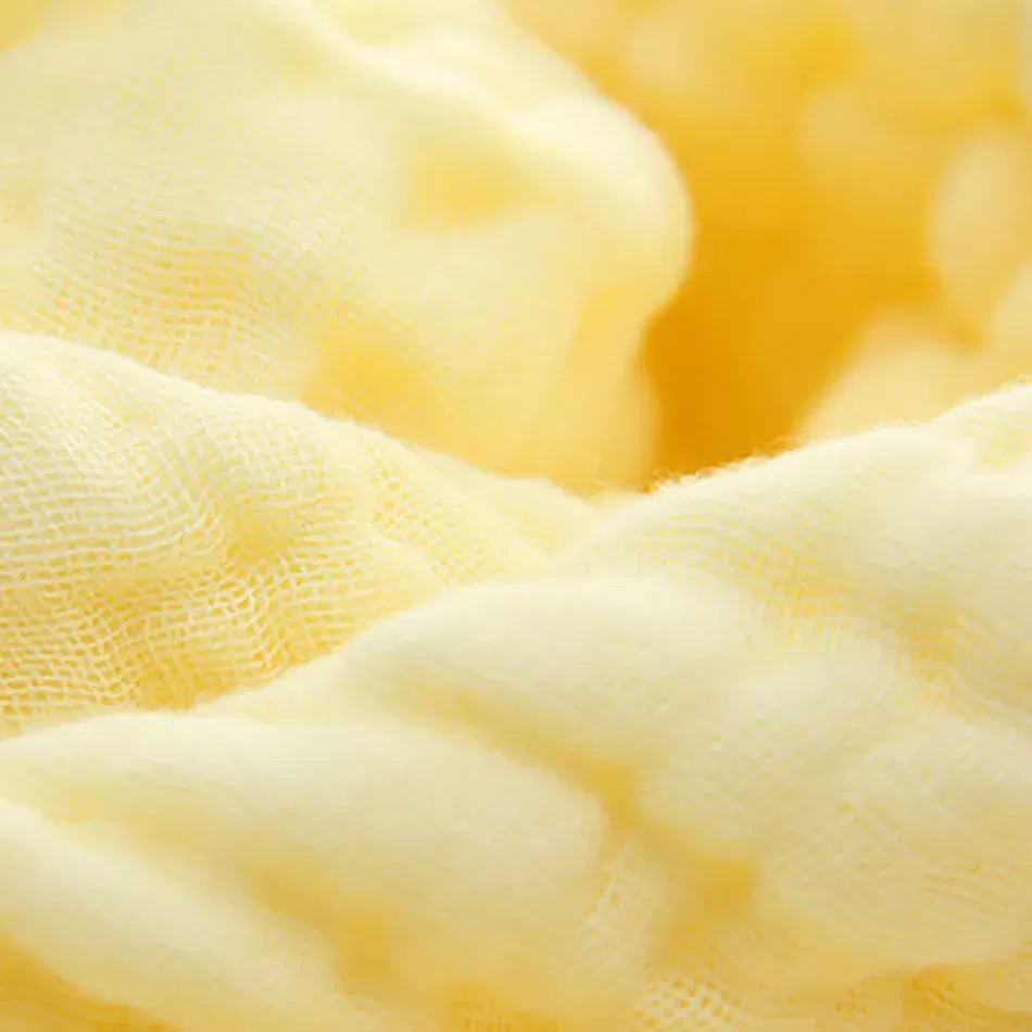 Color: WHITE, Size: Option 1 - Cotton Muslin 6 Layer Baby Blankets Soft Thickened Warmth and Breathable Cozy Ideal for Swaddling and Air Conditioning Rooms Use