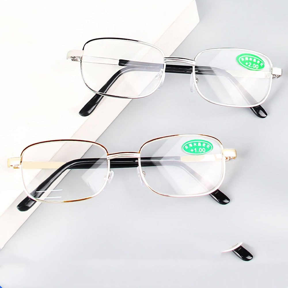 Women's Fashion Lightweight Metal Reading Glasses