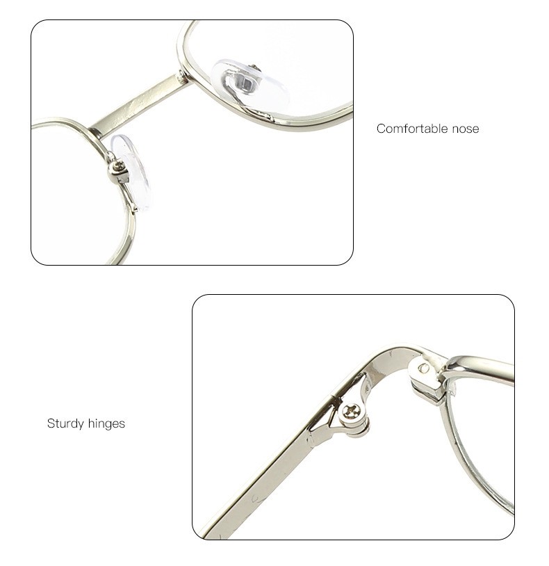 Women's Fashion Lightweight Metal Reading Glasses