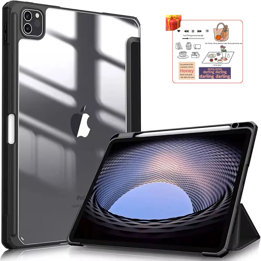 Color: PURPLE, Size: 12.4 - For ipad 10th generation case iPad Air 11 inch M2 Air 6 Air 5 4th 10.9 Pro 11 M4 Air13 M2 mini 7 6 10.2 7 8 9th Pro 11 12.9 case