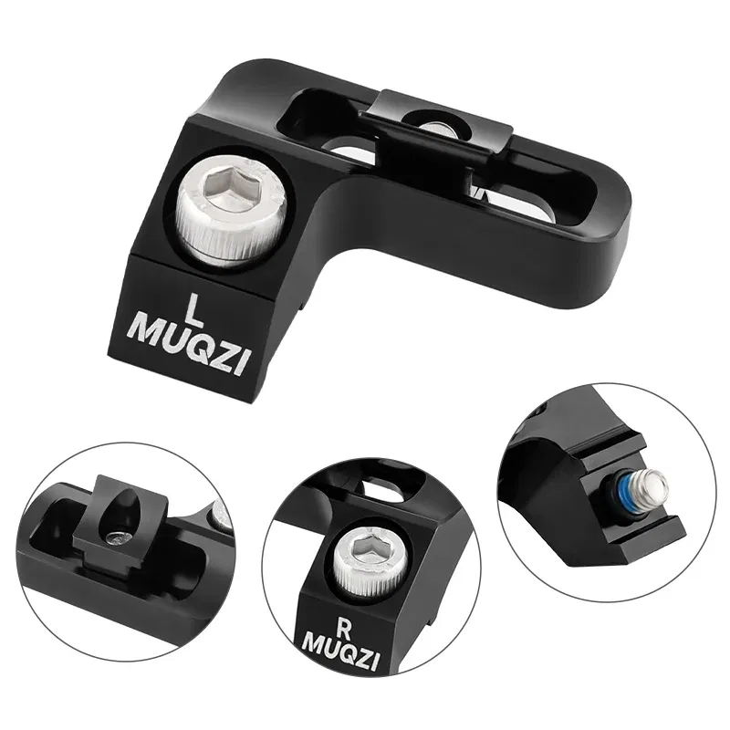 Color: Navy Blue - MUQZI Bike Shifter Brake Integrated Mount Adapter Compatible with SRAM MatchMaker to I-SPEC EV XT XTR SLX DEORE M6100/7100/8100