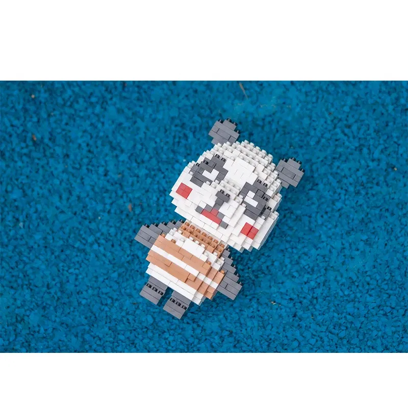 Color: Yellow - New 28 Kinds Of Animals Crossing Building Blocks Raymond Model Anime Building Blocks Toys Children's Building Blocks Toy Gifts