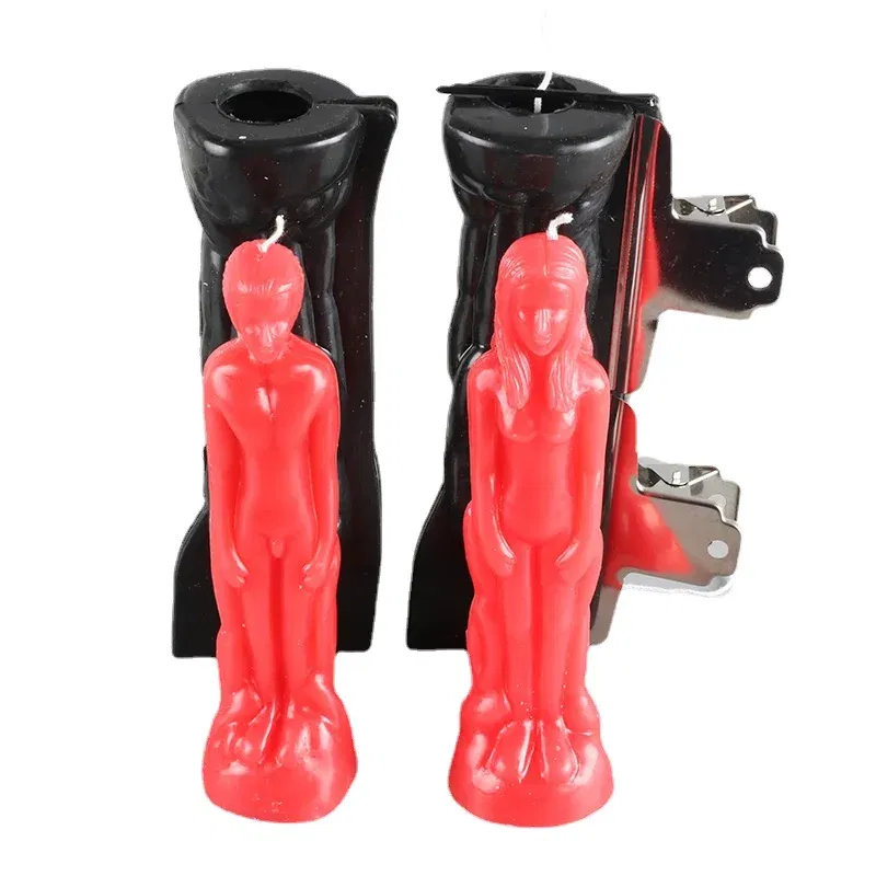 Color: mottled - DIY Candle Mold Humanoid Candle Mold Men and Women Shape Candle Making Supplies Plaster Mold Resin Mold Fondant Tools Soap Mold