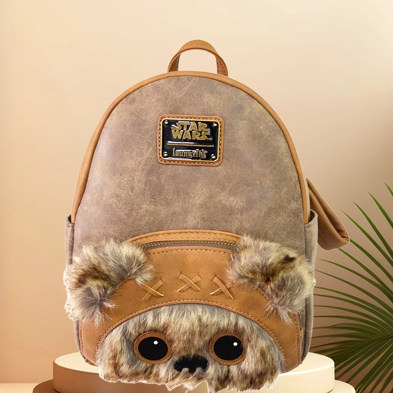 Color: Colorful - New Original Disney Mickey Mouse Pu Leather Women's Backpack Boo Mike Sully Cosplay Leisure Travel Bag Mini Children's Schoolbag