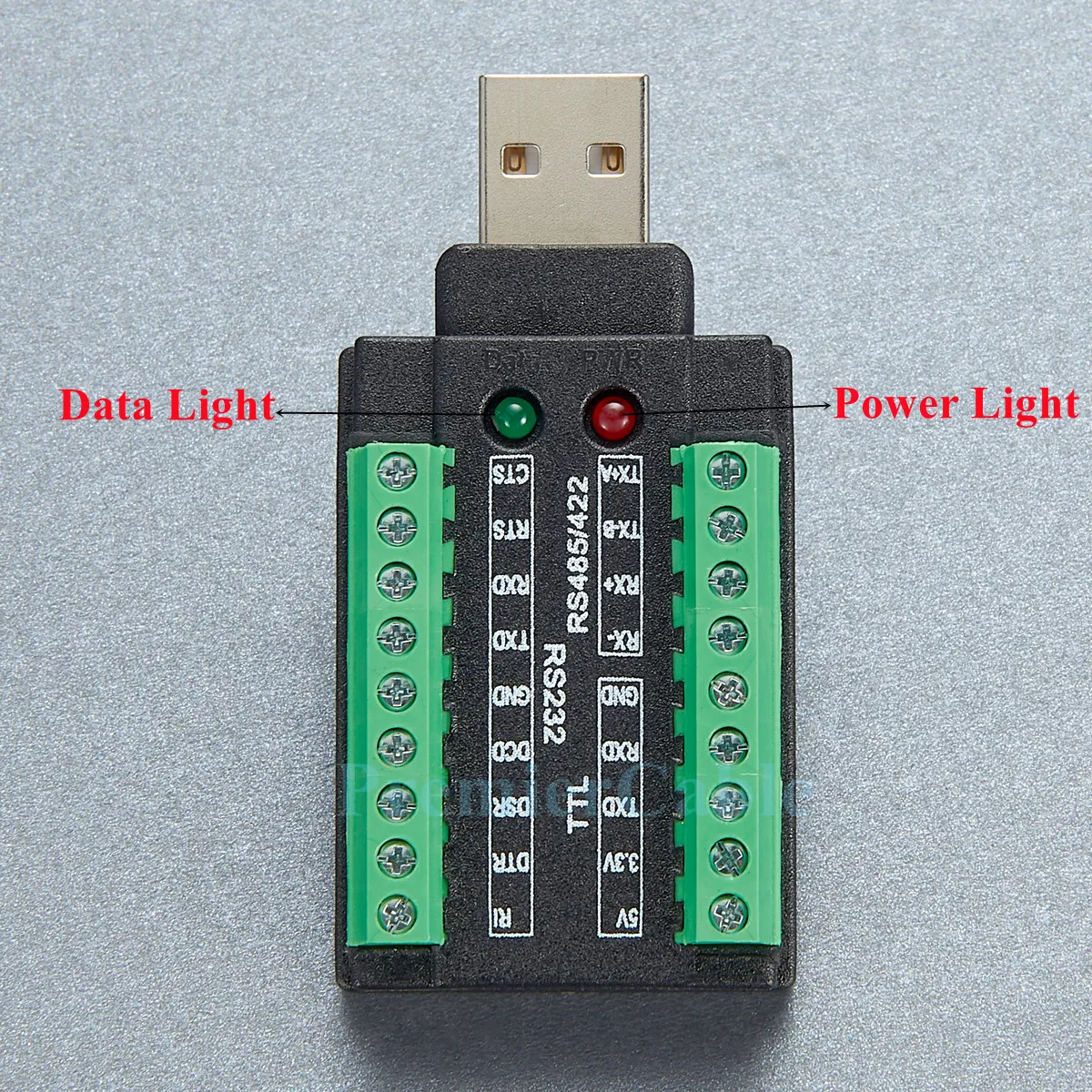 USB to 485 RS485/422/232/TTL Converter Serial Interface with FT232RNL Chip 4 in 1 Serial adapter with FTDI Chip
