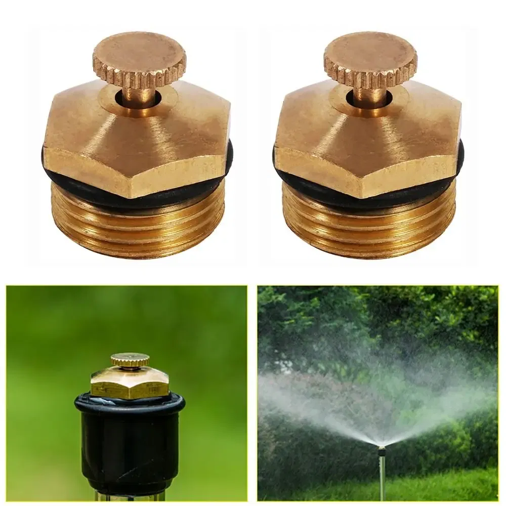 Brass Atomizing Sprinkler Nozzle Garden Irrigation Adjustable Misting Nozzle Drip Irrigation Garden Watering