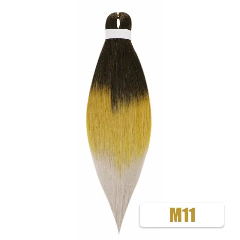 Color: T1B/530, Stretched Length: 26inches, Bulk Buy: 3Pcs/Lot - Kanekalon 26inch Hot Water Set Pre Stretched Jumbo Braiding Hair Box Twist Braids Synthetic Hair Extensions For Women Soft Yaki