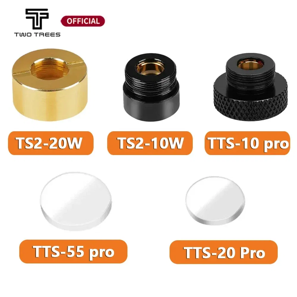 Color: WHITE - Twotrees 80w Laser Enagraver Lens Replacement Lens For TTS-55 PRO/TTS-10 PRO/TTS-20 PRO/TS2-10W/TS2-20W Laser Engraving Machine