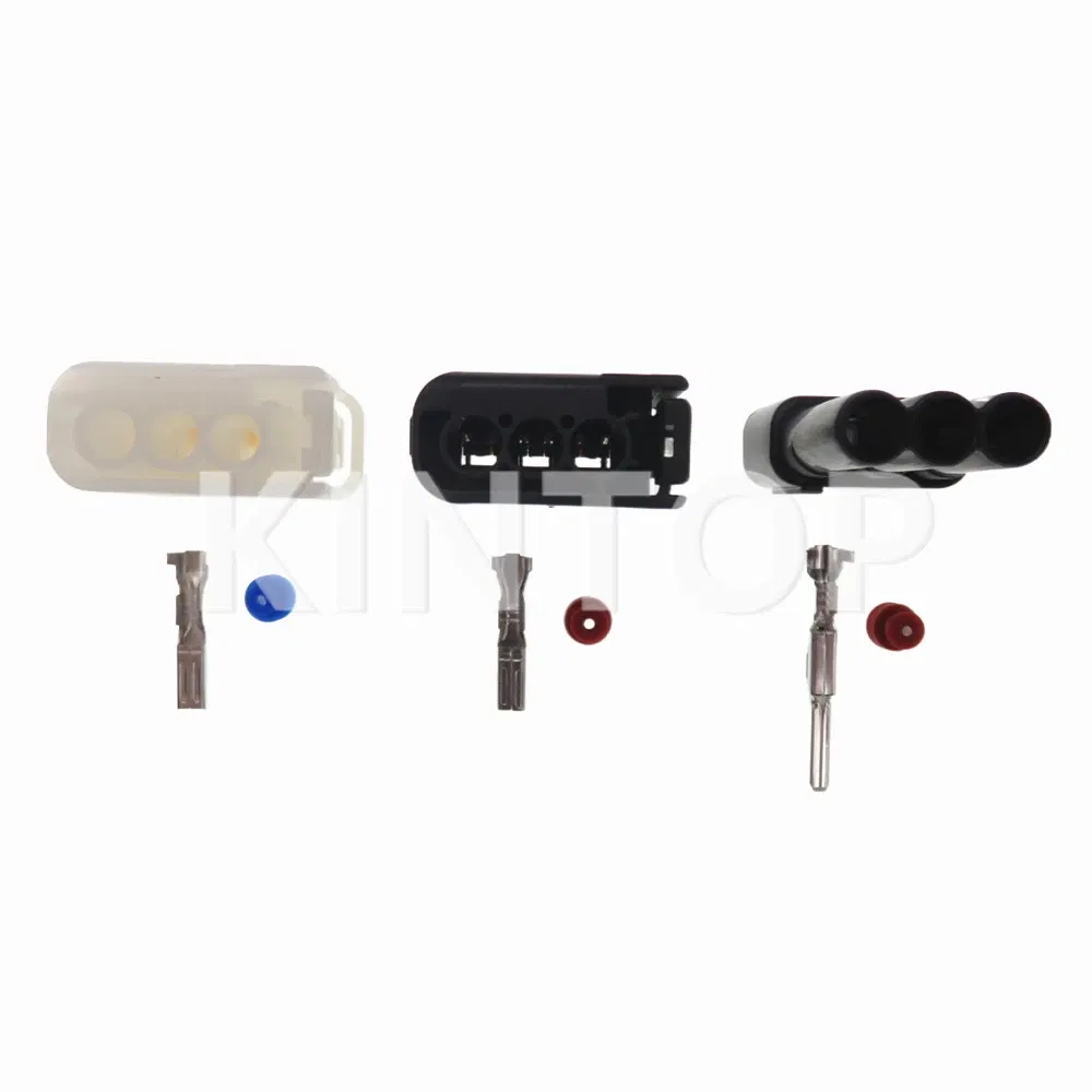 Color: black - 1 Set 3 Pins AC Assembly Auto Plastic Housing Connector with Wire Automotive Ignition Coil Socket For Subaru FW-C-D3F FW-C-D3F-B