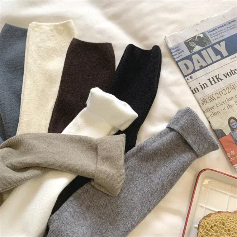 Color: green, Size: One Size - 2025 Women Turtleneck Knitted Pullovers Solid Sweater Harajuku Korean Soft Warm Knitwear Autumn Winter Fashion Slim Jumpers Tops