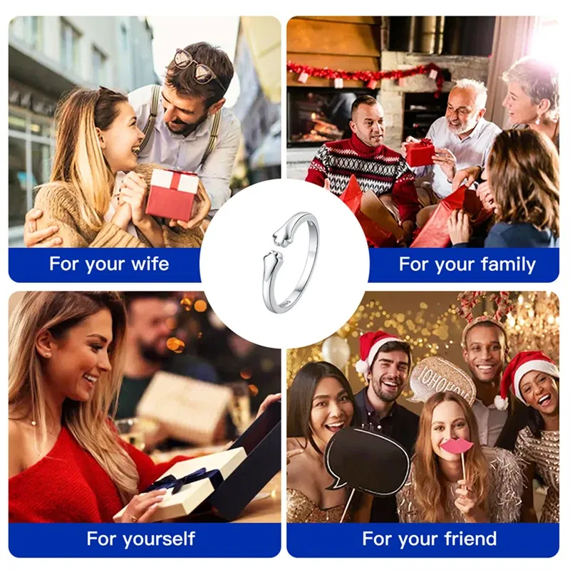 Gem Color: Cinnamon - Real 925 Sterling Silver Ring Simple round Inlay Zircon Fit Charming Bracelets Women DIY Engagement Gifts Exquisite Jewelry