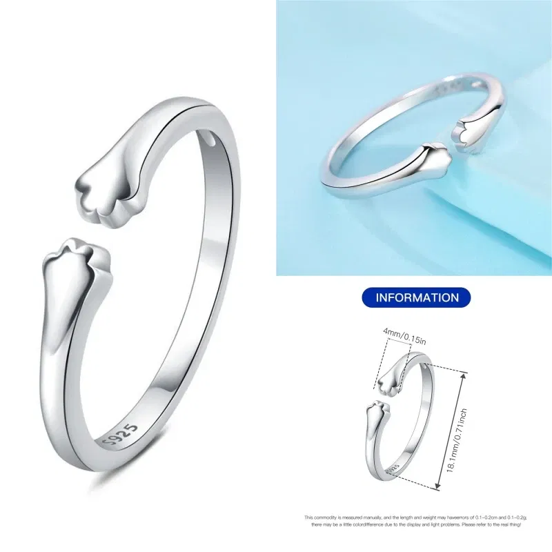 Gem Color: Cinnamon - Real 925 Sterling Silver Ring Simple round Inlay Zircon Fit Charming Bracelets Women DIY Engagement Gifts Exquisite Jewelry