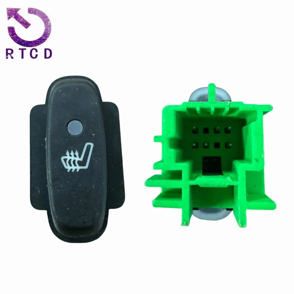 Color: Gold, Ships From: CHINA - ECO start stop emergency light switch anti slip lock seat adjustment switch air conditioning switch ACC FOR Renault