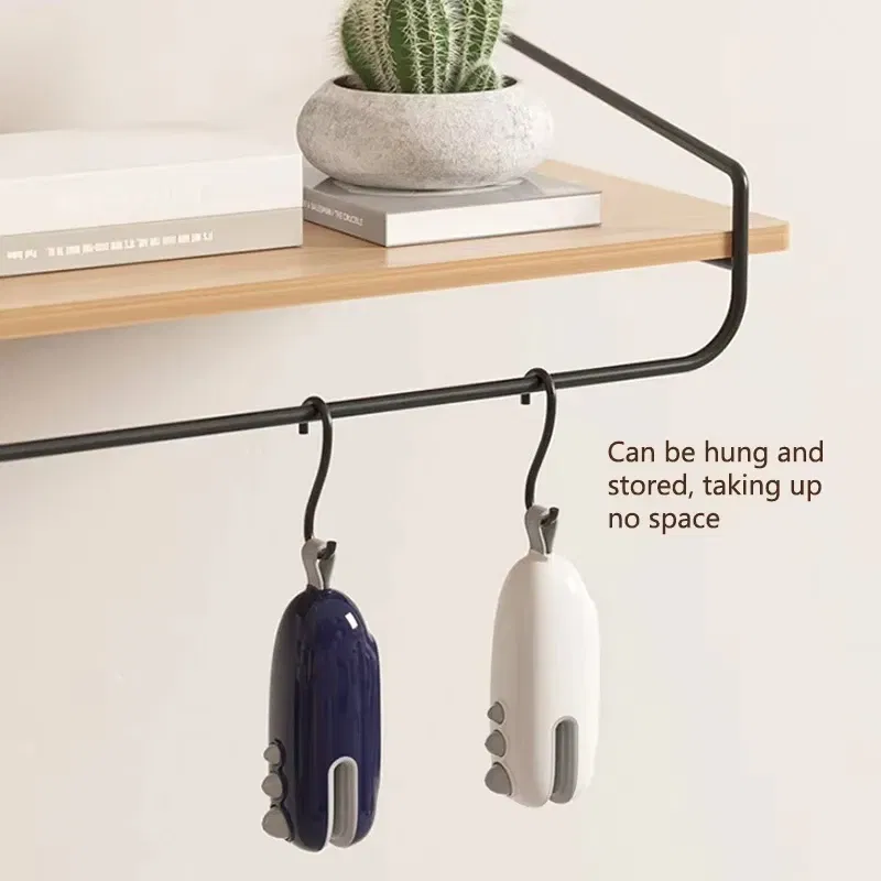 Color: WHITE - XIAOMI Mini Sealing Machine Handheld Heated Portable USB Recharge Food Bag Sealer Household Magnetic Packaging Cut Seal Dual Use