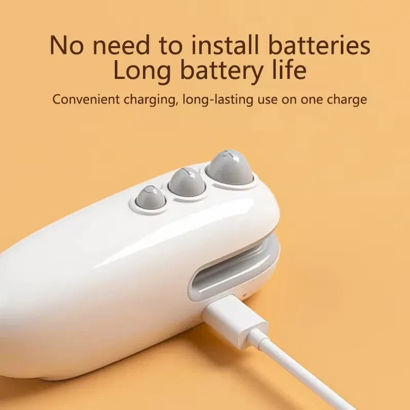 Color: WHITE - XIAOMI Mini Sealing Machine Handheld Heated Portable USB Recharge Food Bag Sealer Household Magnetic Packaging Cut Seal Dual Use