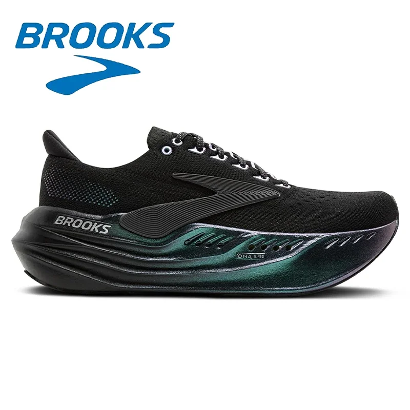 Color: Red, Shoe Size: 42 - Brooks Super Glycerin MAX Breathable Running Shoes for Men Air Mesh Design Fashionable Versatile Outdoor Casual Sports Sneakers
