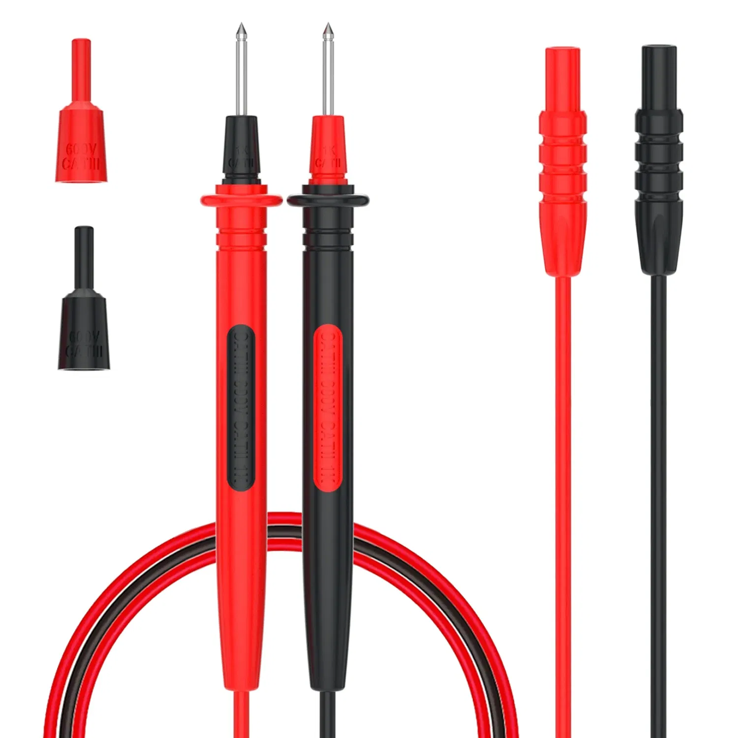 Color: Gold, Ships From: CHINA - BSIDE Multimeter Test Leads for BSIDE (S11, S10, S20,X1 X2) Voltmeter, Banana Plug Wire Probes, Meet CATII 600V/10A Standard