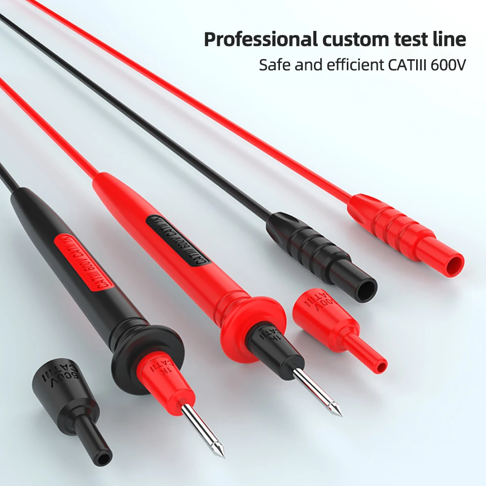Color: Gold, Ships From: CHINA - BSIDE Multimeter Test Leads for BSIDE (S11, S10, S20,X1 X2) Voltmeter, Banana Plug Wire Probes, Meet CATII 600V/10A Standard