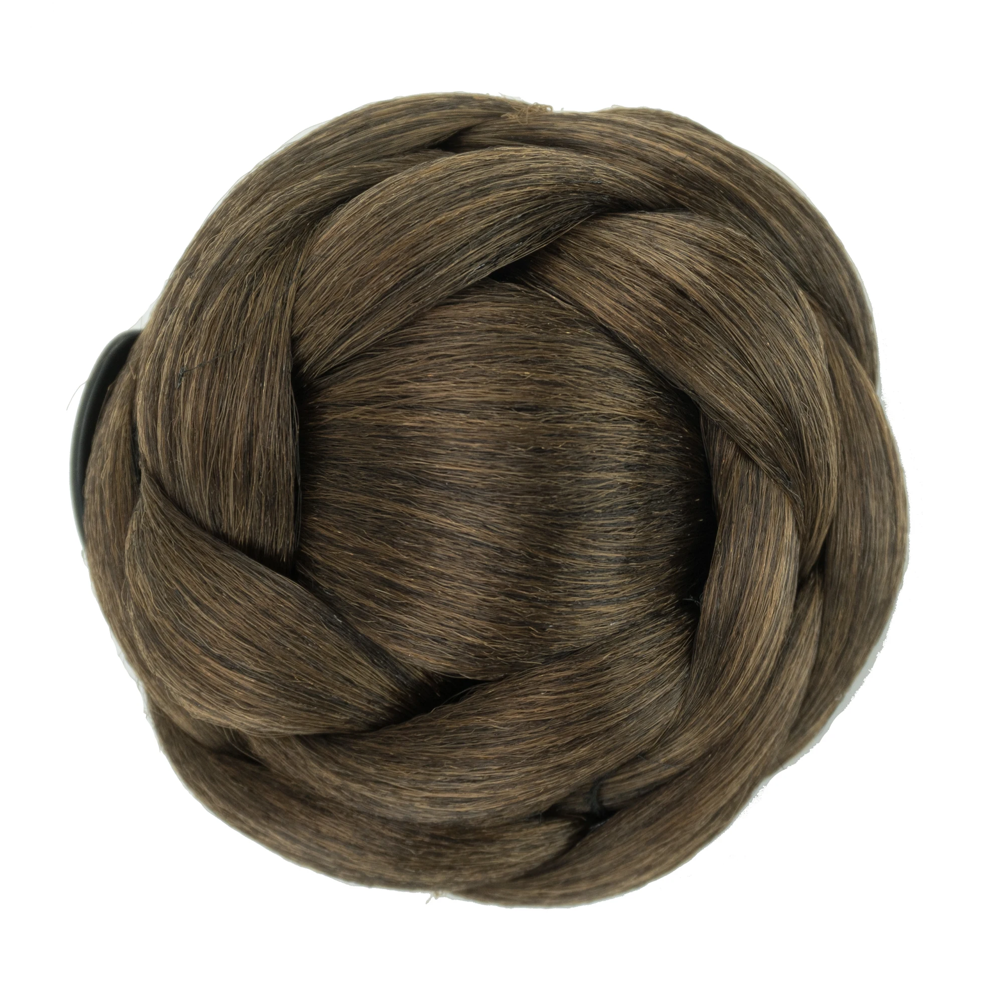 Color: #2 - Soowee Synthetic Hair Braided Chignon Dancer Hair Donut Hairpieces Scrunchie Claw Hair Bun Updo for Wedding Party