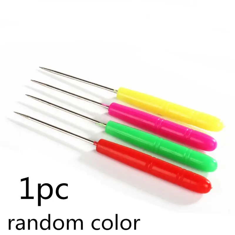 Color: WHITE - 1set DIY Doll Hair Toll Set 0.6/0.8mm Doll Hair Rooting Reroot Rehair Tool