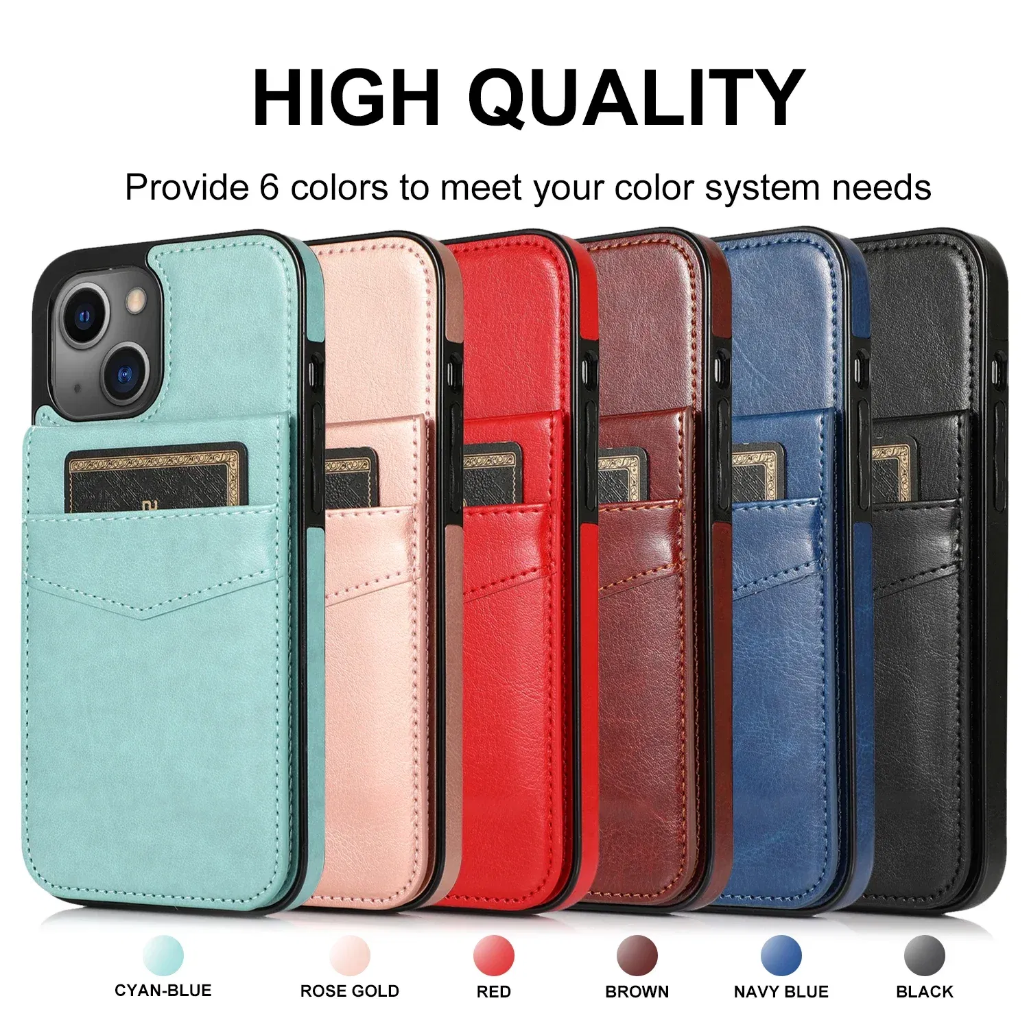 Color: Brown, Material: Cotton - Faux Leather Wallet Kickstand Phone Case for IPhone 13 12 Mini 16E 16 15 14 11 Pro Max X XR XS 7 8 Plus Case with Credit Card