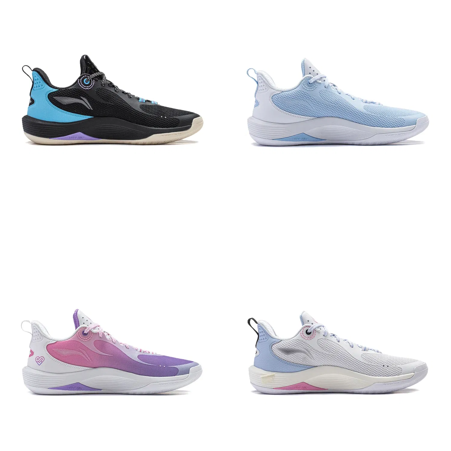 Color: SKY BLUE, Shoe Size: 8 - Li-Ning Men SHINING On Court Basketball Shoes Fred VanVleet Breathable Cushion LIGHT FOAM PLUS Sneakers Sport Shoes ABPU001