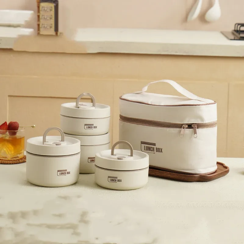 Portable Insulated Lunch Container Set