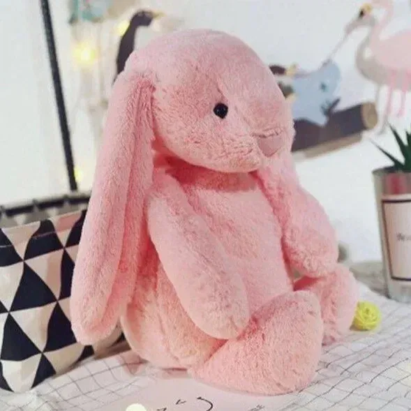 Color: Red, Ships From: CN, Height: 51cm-99cm - Personalied Baby Gifts Embroidered Plush Bunny Toys with Kids Customized Name First Easter Boys Girls Birthday Gifts Children