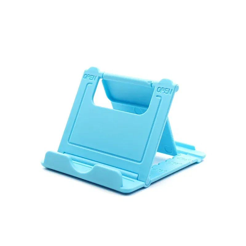 Color: Sky Blue - Universal Table Cell Phone Support Holder for Phone Desktop Stand for Ipad Samsung IPhone X XS Max Mobile Phone Holder Mount