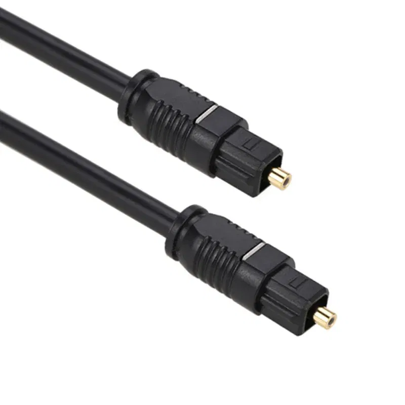 Length: 10m - Digital Fiber Optical Optic Audio Cable SPDIF MD DVD TosLink Gold Plated Lead Cord Connect to DVD CD 1/2/3/5/8/10/15/20/30m