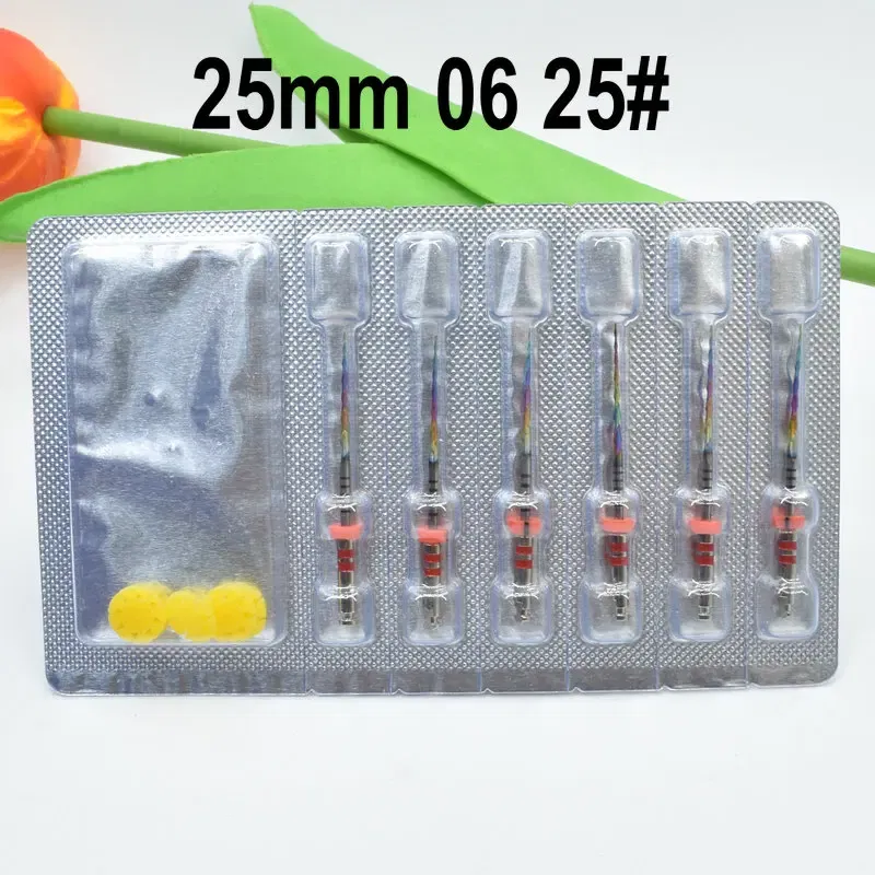 Color: Slate - Dental New Rotary Rainbow Files Thermal Activation Accessories Endodontic For Root Canal Files Cleaning Dentist Tool