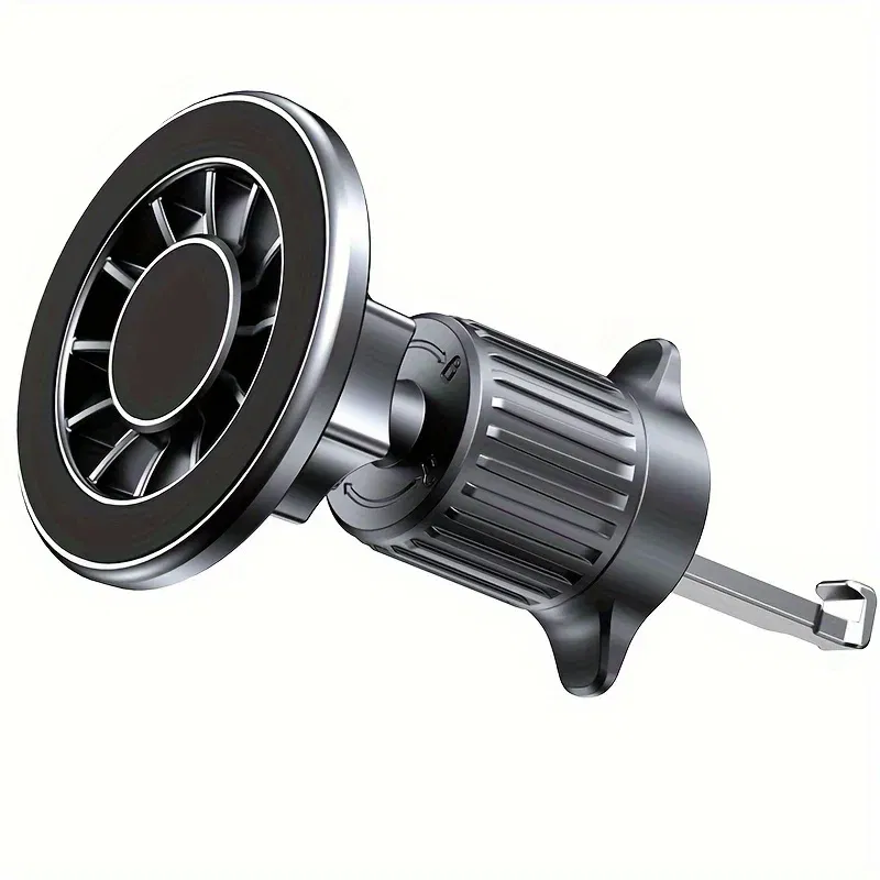 Color: black - Universal Magnetic Car Mount for MagSafe Magnet Car Air Vent Cell Phone Clip GPS Stand for iPhone 15 14 13 Series Huawei Xiaomi