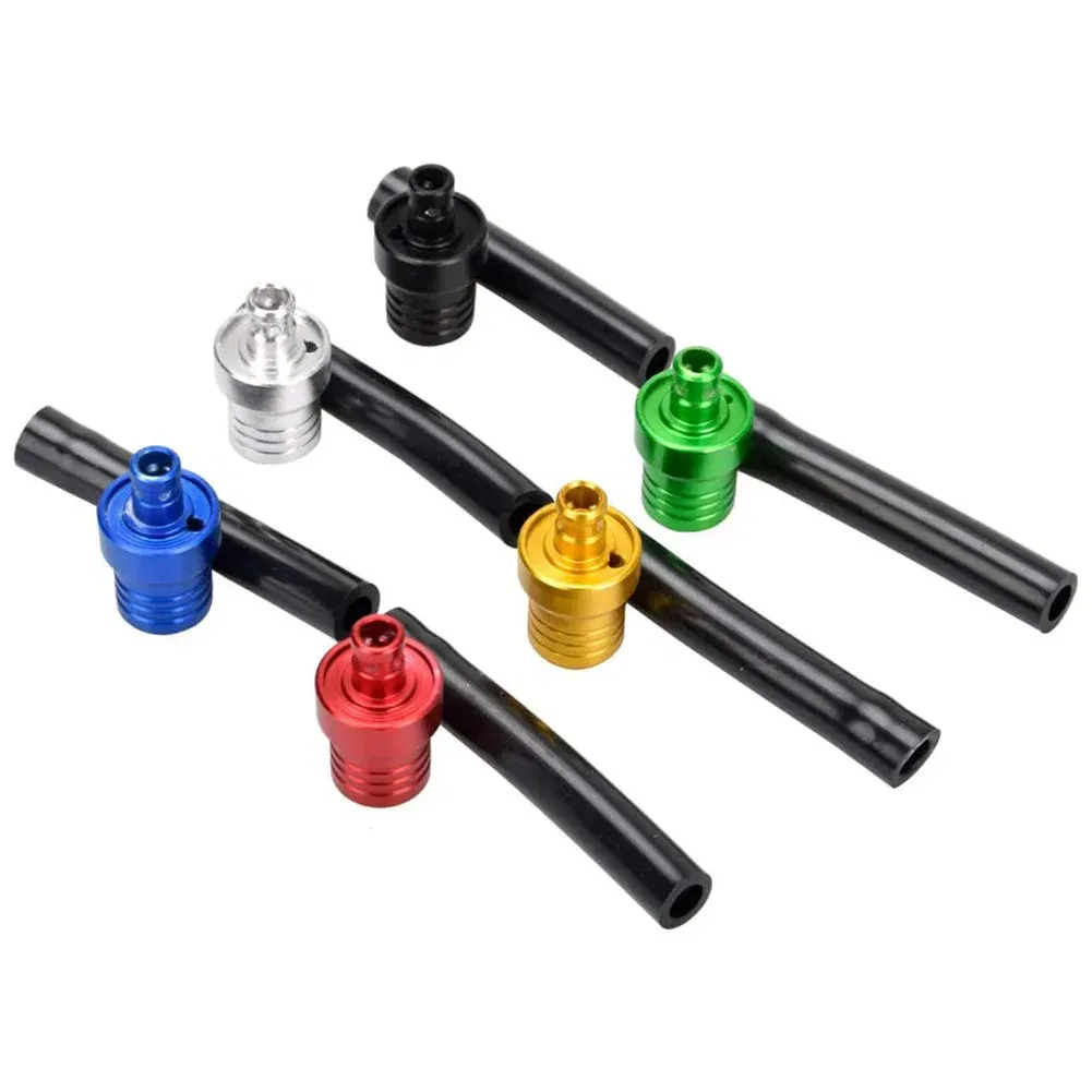 Color: army green, Ships From: CHINA - Motorcycle Gas Fuel Cap Valve Vent Breather Hoses Tubes For Motocross CR CRF EXC YZF YZ KLX SXF RMZ ATV Fuel Tank Breather Pipe