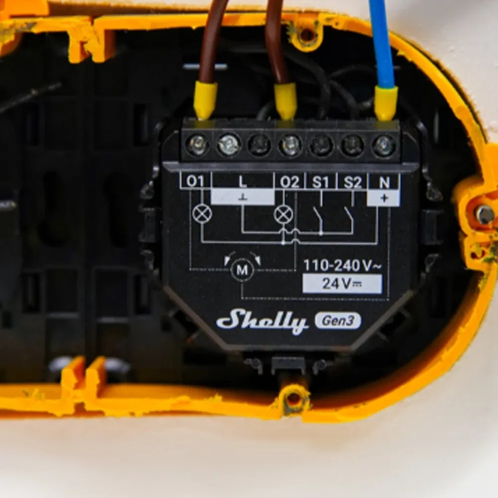 Language: FRENCH, Plug Type: AU Plug, Ships From: CHINA - New! Shelly 2PM Gen3 Smart Switch 2 Channels Wi-Fi Operated Cover roller Control 16 total current automate Adjust Position