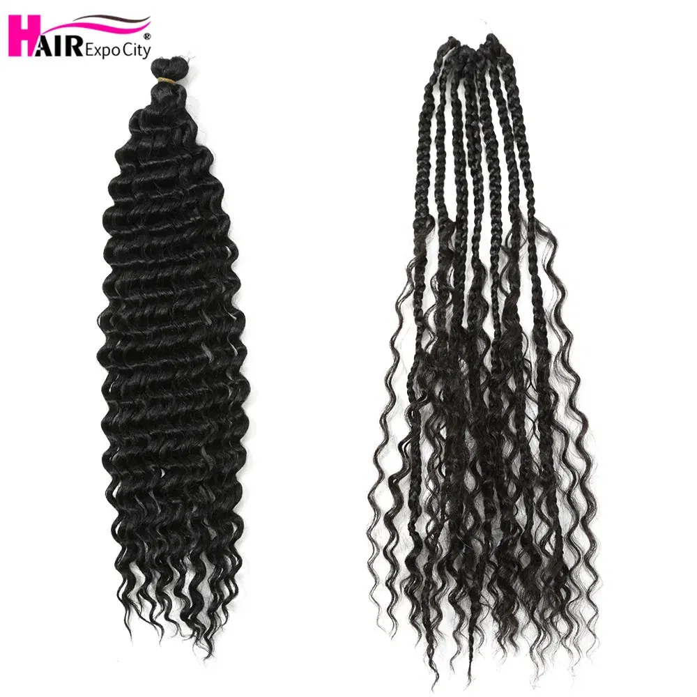 Color: #1B, Ships From: CN, Stretched Length: 22inches, Bulk Buy: 1Pcs/Lot - 22-28 Inch Freetress Deep Twist Crochet Hair Natural Synthetic Braids Hair Ombre Crochet Braiding Hair Extensions Hair Expo City