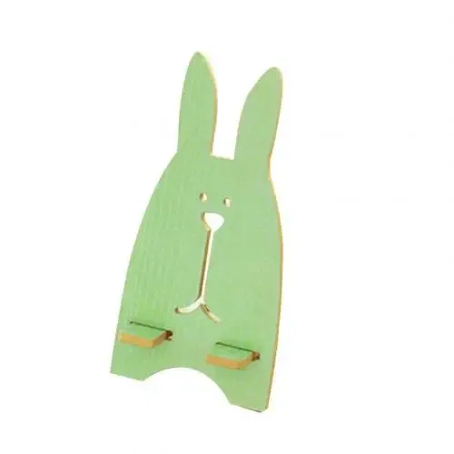 Color: green - Portable Wood Mobile Phone Cellphone Holder Desktop Mount Stand Bracket Rack Mobile Phone Accessories 2021