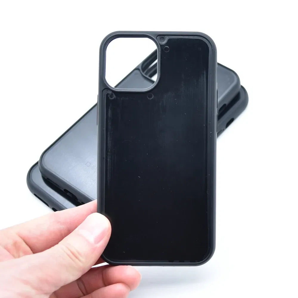 Material: CANVAS - Blank Phone Case For iPhone 13 mini Pro Max 14 Plus Pro Max Rubber Case Blanks for Resin Vinyl DIY Wood Leather Inlays