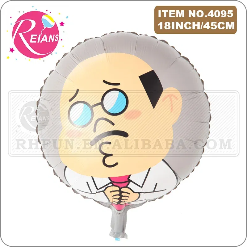 Color: light green - Cartoon Animal round shape Cute Bear Friend Balloon Rabbit For Children Birthday Party Baby Shower Supplies ballon baloon globos