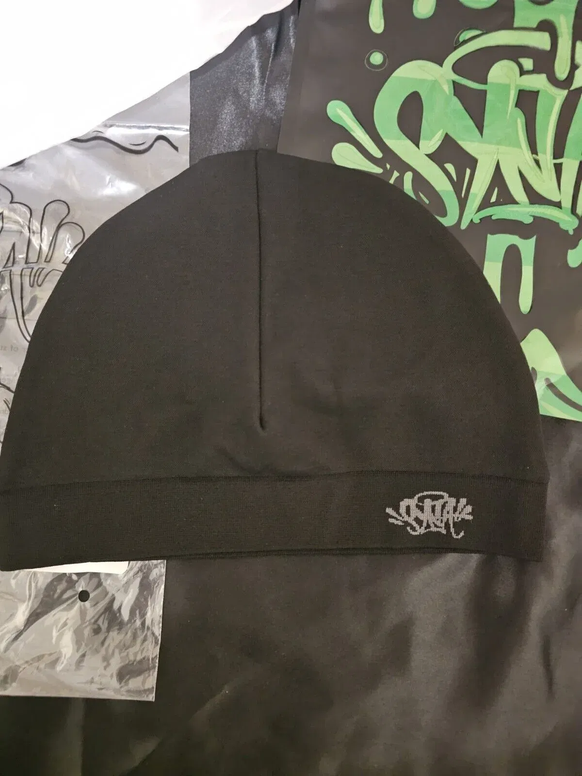 Color: black - Syna Running Cap Syna World Skull Hat2023 New Knitting Syna Beanie Hat MenWomen Paragraph Quality Cap Y2kWarm Beanies