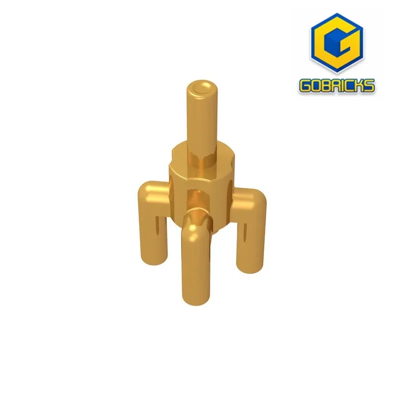 Color: Orange - Gobricks GDS-1217 Plant, Tree Palm Top compatible with lego 2566 pieces of children's DIY Educational Building Blocks Technical