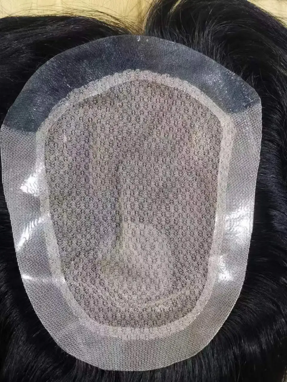 Toupee Color: 240#, Toupee Density: 80%, Length: 10 Inches - Silk Base Top With PU Men Toupee Male Breathable Men's Capillary Prosthesis 100% Real Natural Hair Replacement System Unit Wigs