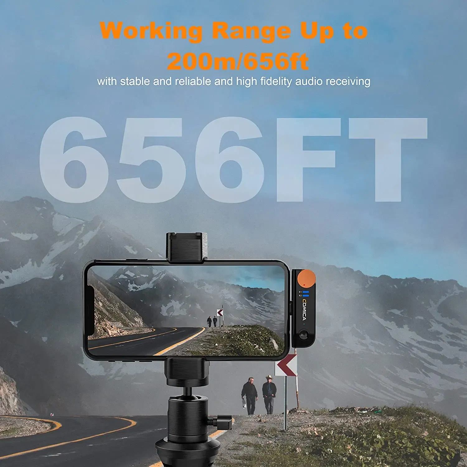 Color: Green, Ships From: CHINA - Comica Vimo S Wireless Lavalier Microphone 2.4G Compact  Wireless Lapel Microphone With Charging Case for iPhone Android Phone