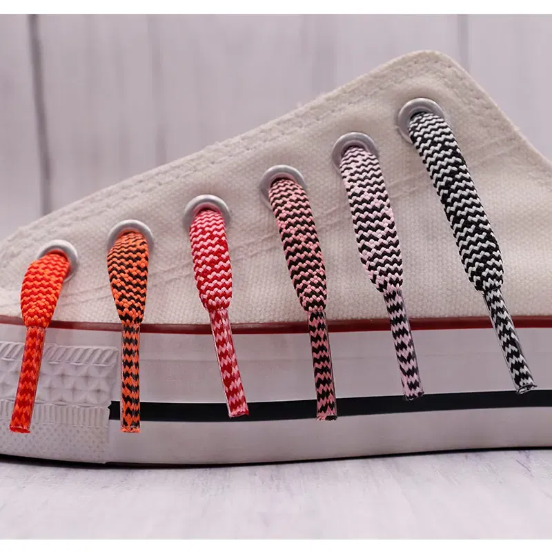 Color: Black, Ships From: CHINA, Length: 60cm - Weiou Lace 7MM Women Men Unisex Pajamas Waist Cordon Polyester Sneaker Flat Rope 120-180Cm Double Colors Mixed String Wholesale