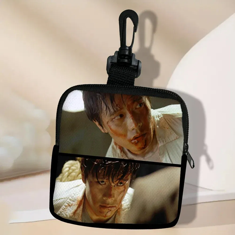 Color: PURPLE - Lee Byung Hun Women Coin Purse Card Key Mini Purses Pouch Small Zipper Coin Purse Card Holder Wallet Bag 3.3