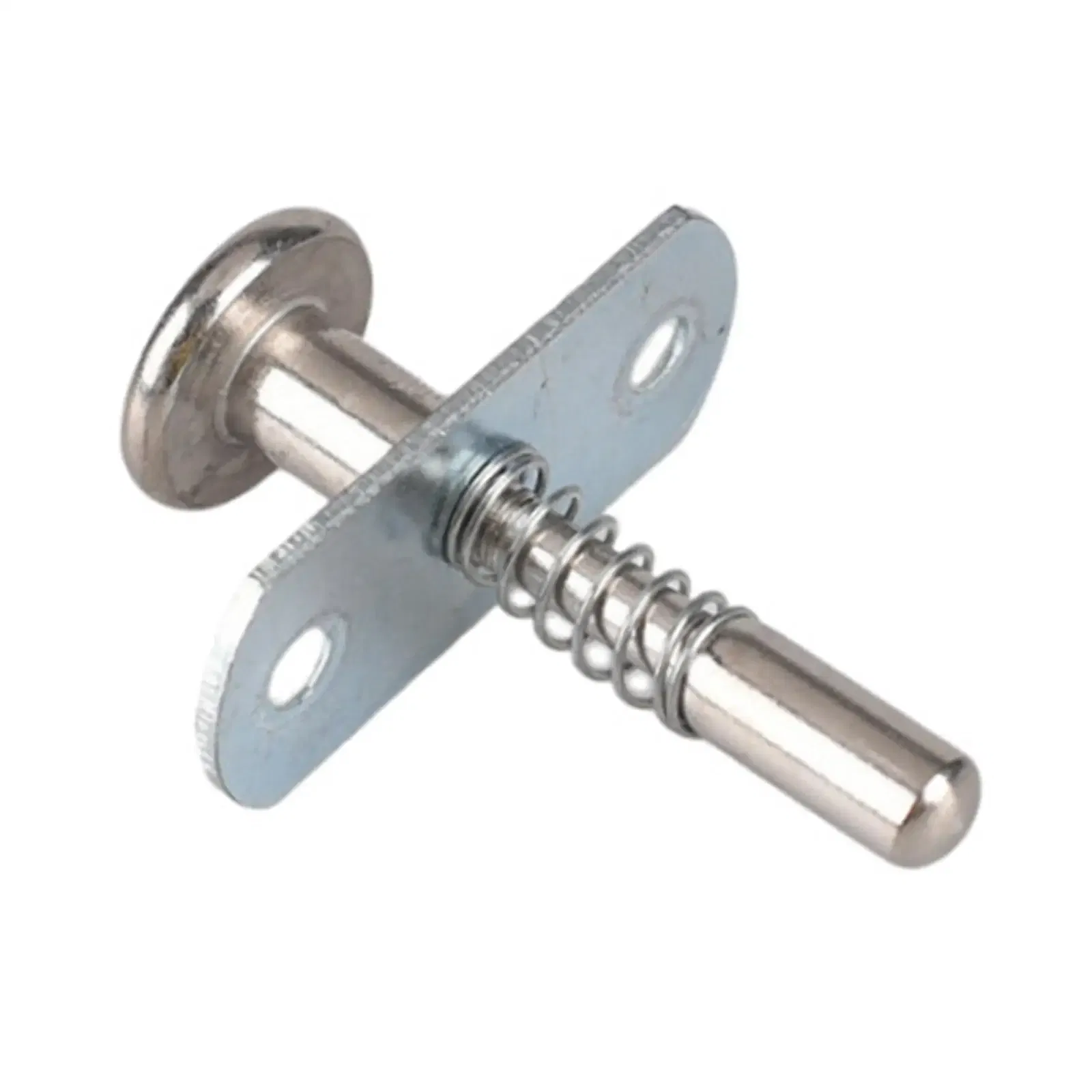 Color: Bronze - Spring Loaded Latch Pin Durable Multifunctional Replacement Hardware Steel Plunger for Small Bed Window Screen Cabinet Supplies