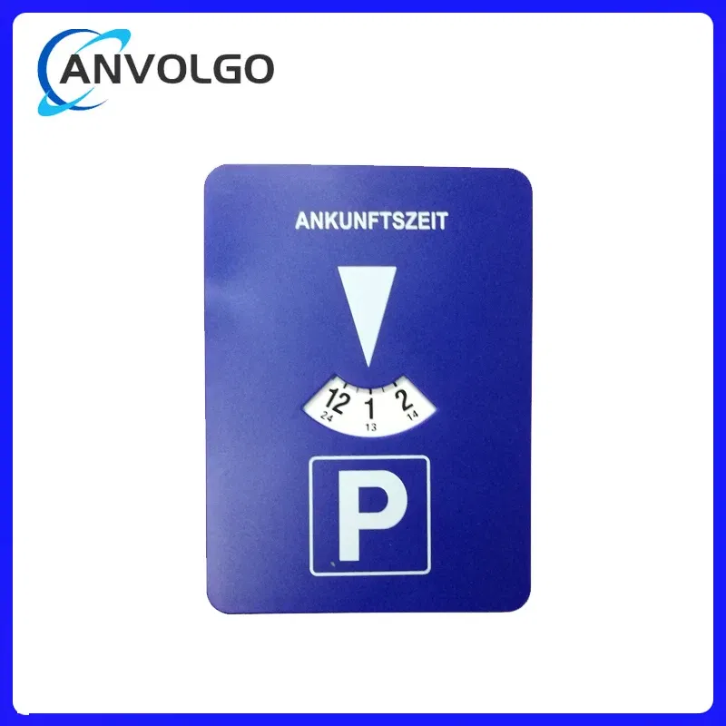 Sensor Color: Blue, Ships From: CHINA - Anvolgo car park clock arrival time display Car parking disc timer Portable Plastic parking time tool timer clock chronometer