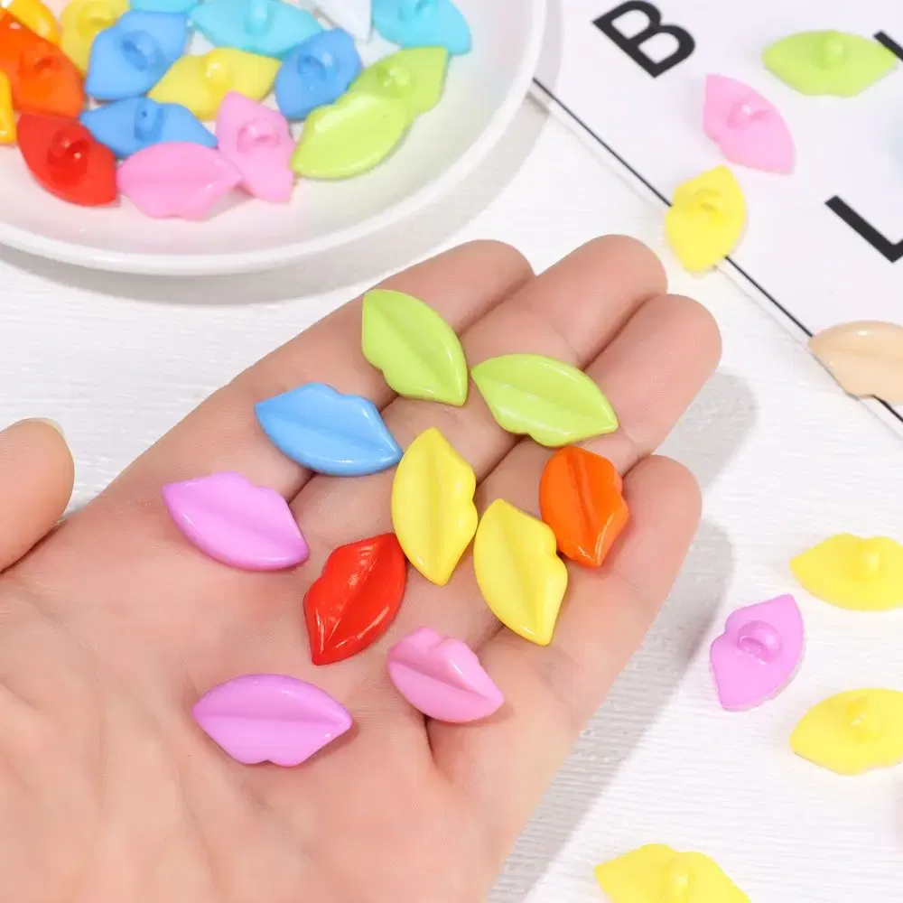 Color: Violet - 20pcs Plastic Doll Safety Mouth Dolls Toy DIY Stuffed Doll Making Accessories Snap Animal Scrapbooking Puppet Knitting Doll