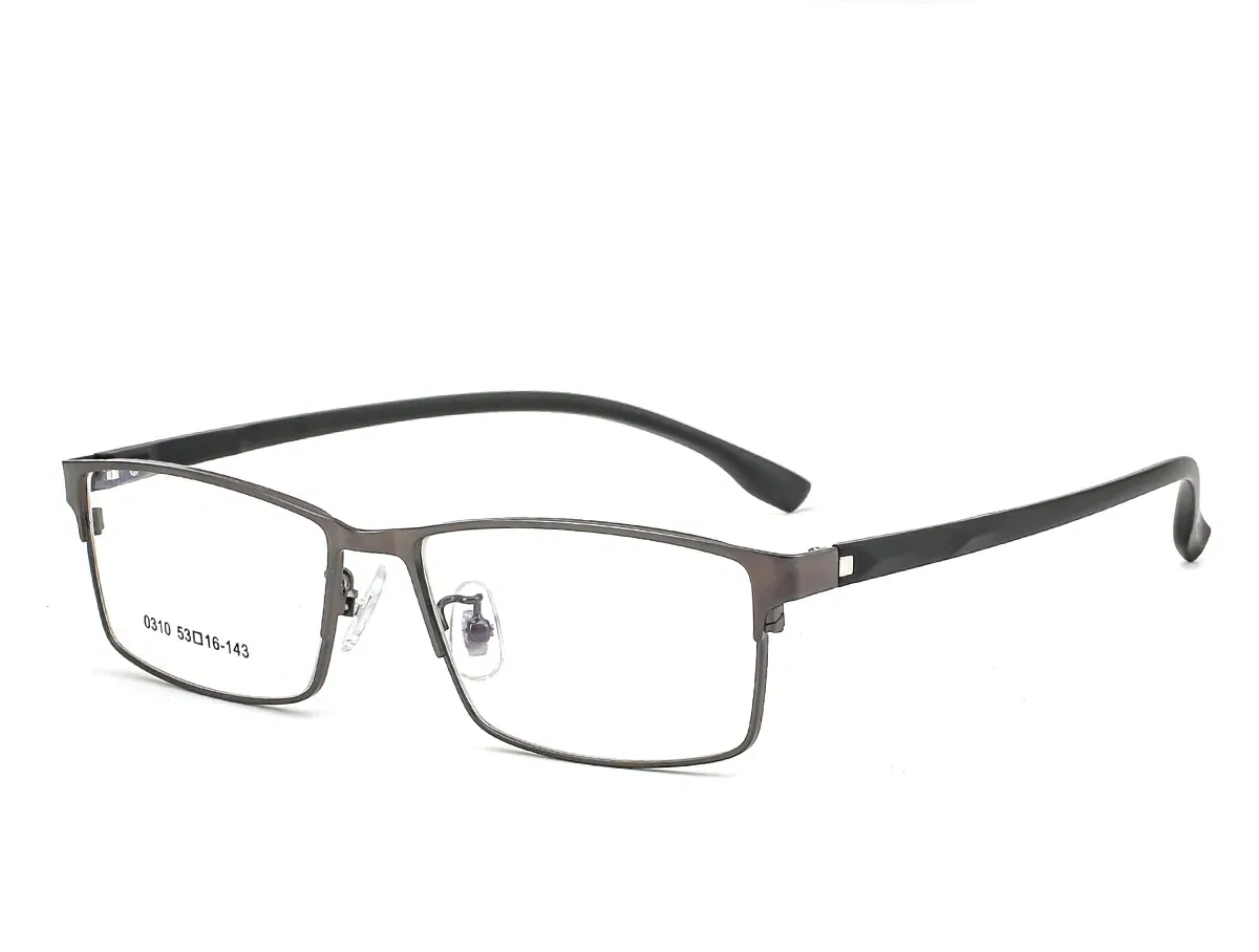 Frame Color: GRAY, Ships From: CHINA, Eye Prescription: +550 - New Finished Myopia Sun Photochromic Glasses Fashion Chameleon Gray Lens Metal Legs With Degrees Sunglasses -1 -1.5 -2.0 -2.5 -3