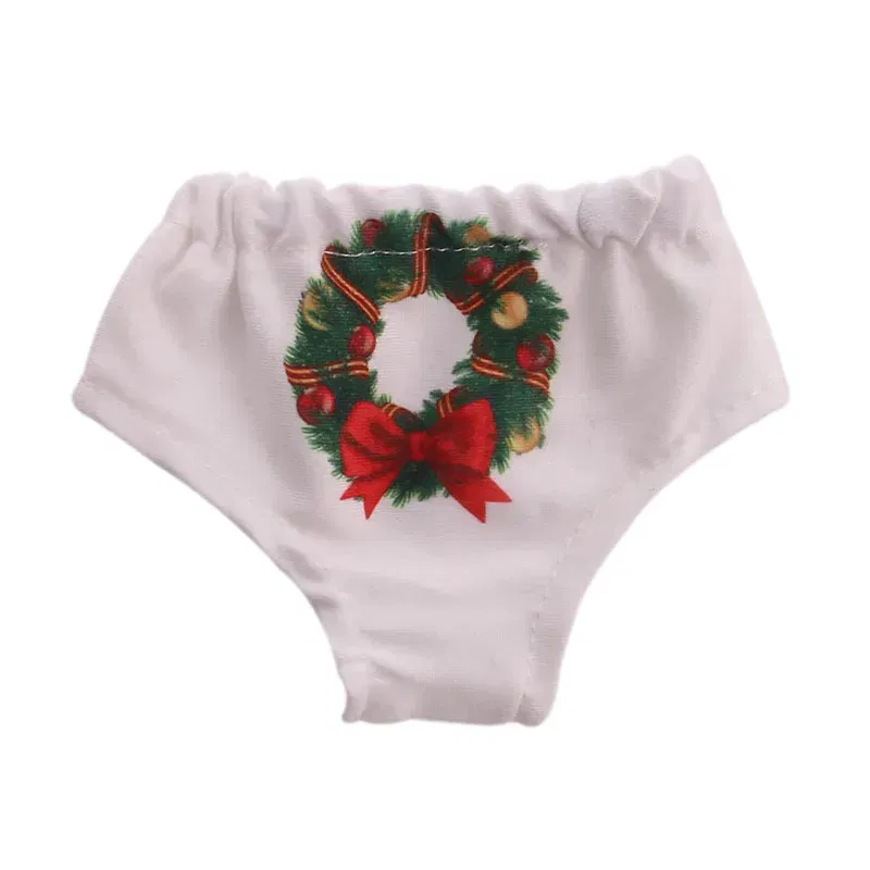Color: Silver - Doll Panties 24 Pattern Panties For 18 Inch American&43Cm Baby New Born Doll Our Generation , For Baby Birthday Festival Gift