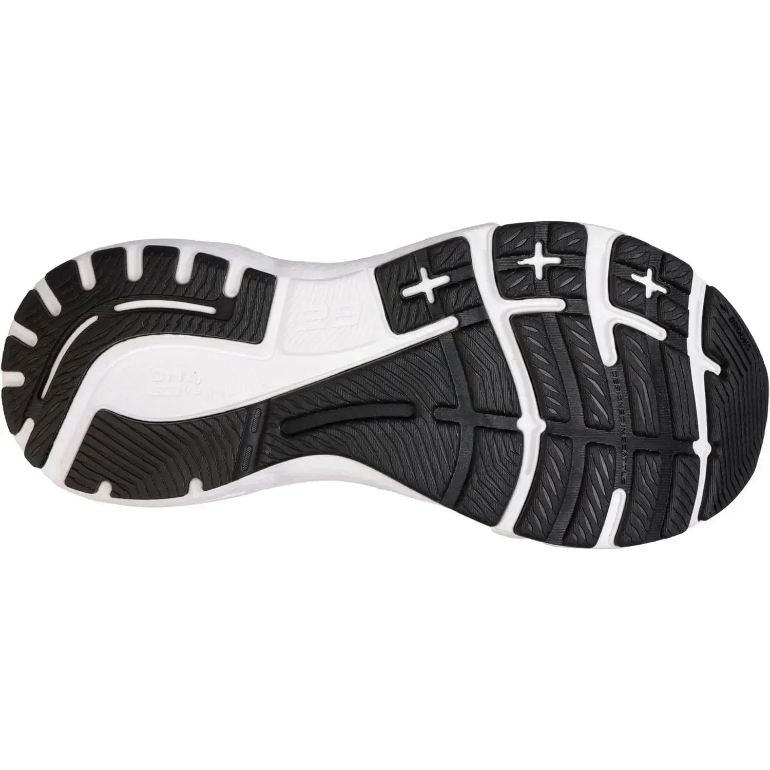 Color: black, Shoe Size: 43 - Brooks Men?™s Adrenaline GTS 23 Supportive Running Shoe